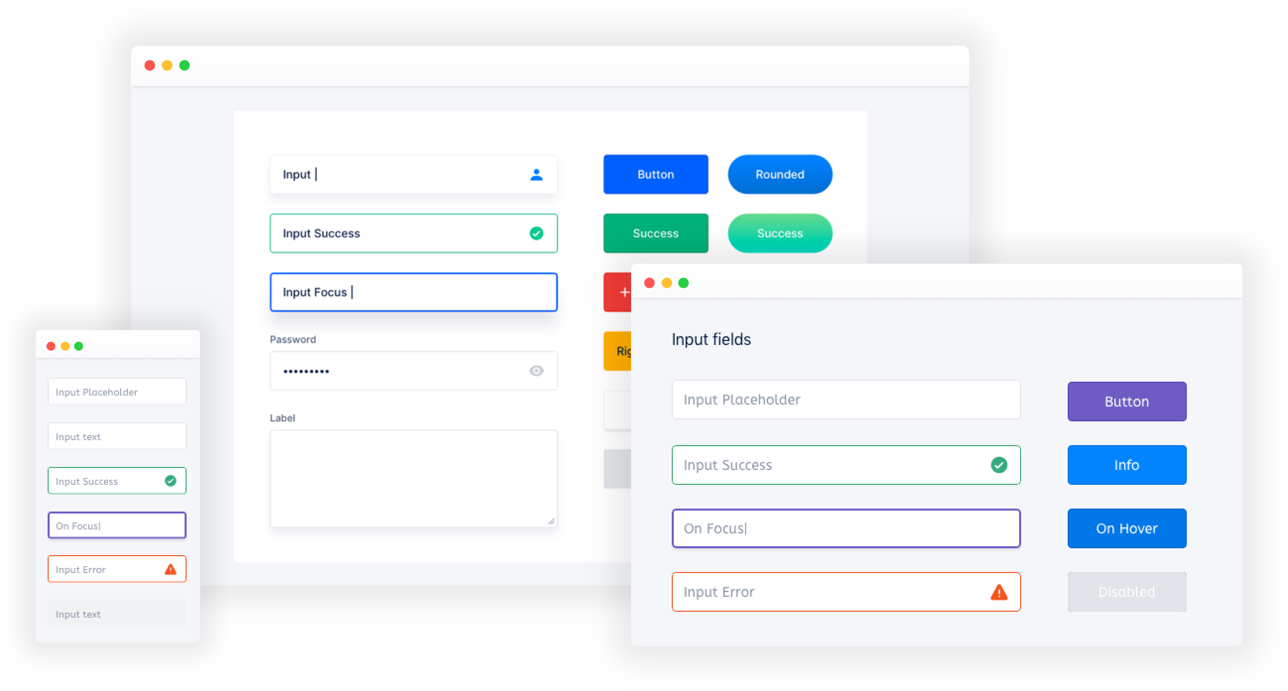 Recovered healthcare interface mockup